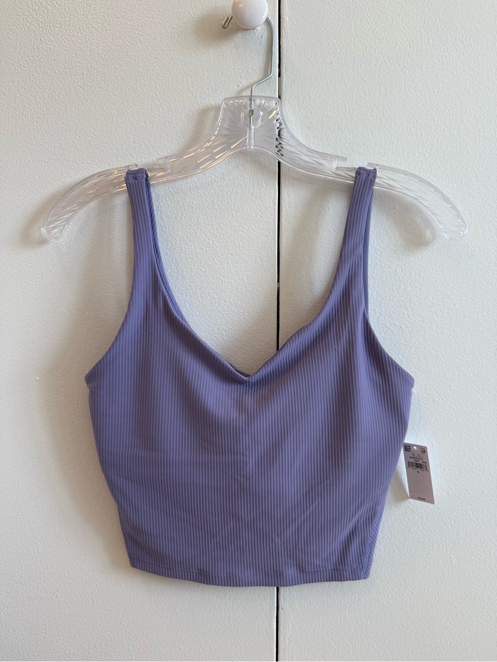 NWT Old Navy sports bra, purple, S